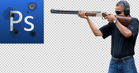 Obama Skeet Shooting Photo
