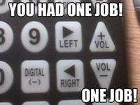 You Had One Job