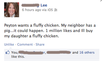 Peyton's Fluffy Chicken