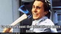 Patrick Bateman With an Axe