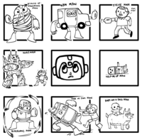 Rejected Megaman Villains