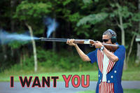 Obama Skeet Shooting Photo