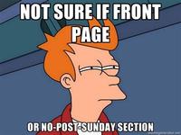 No Post on Sundays
