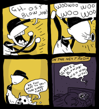 Ghost Blowjob! Woo-woo!
