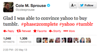 Yahoo Buys Tumblr