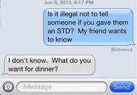 If You Think U Gave Someone an STD, Is It Illegal Not to Tell Them?