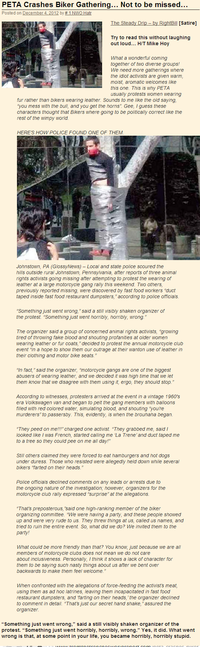 People for the Ethical Treatment of Animals (PETA)
