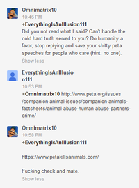 People for the Ethical Treatment of Animals (PETA)