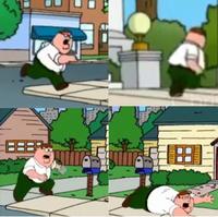 Peter Griffin cartoon green games play fiction