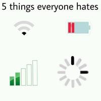 5 things everyone hates text white green font technology diagram line graphic design circle
