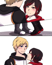 Jaune Arc human hair color cartoon fictional character black hair mangaka anime mouth