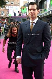 Jason Momoa Sneaks Up on Henry Cavill