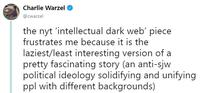 Intellectual Dark Web