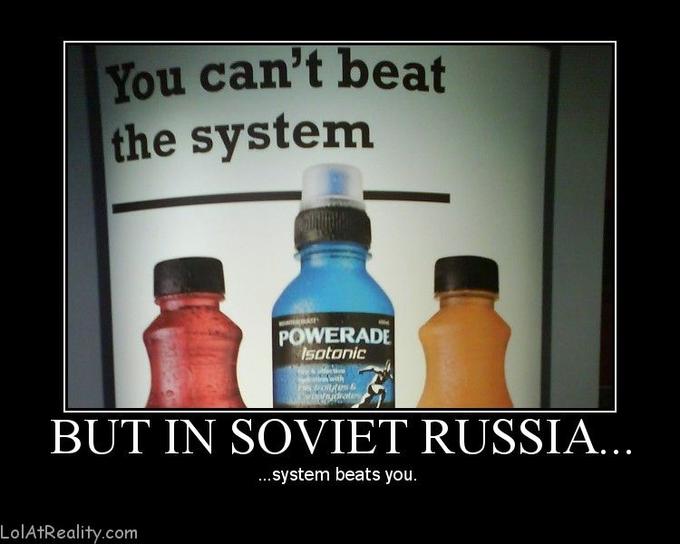 In Soviet Russia...