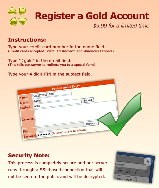 Gold Membership Trolling
