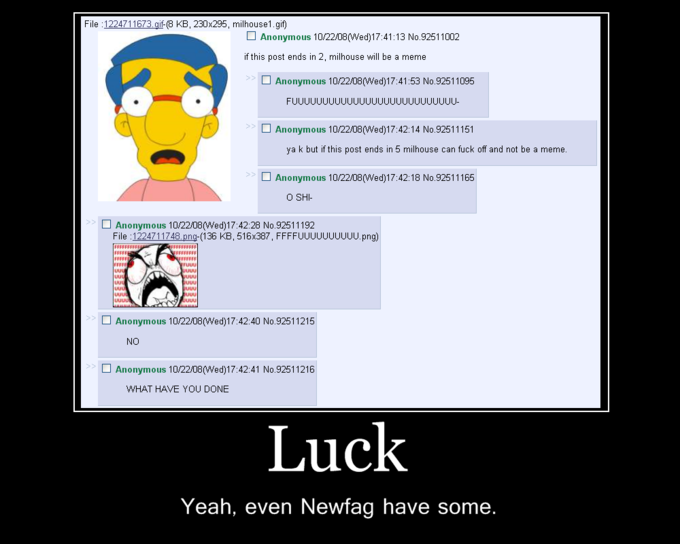 "Milhouse Is Not A Meme"