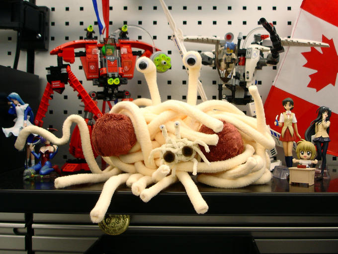 The Flying Spaghetti Monster