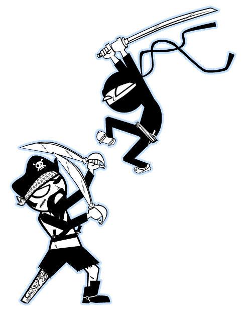 Pirates vs. Ninjas