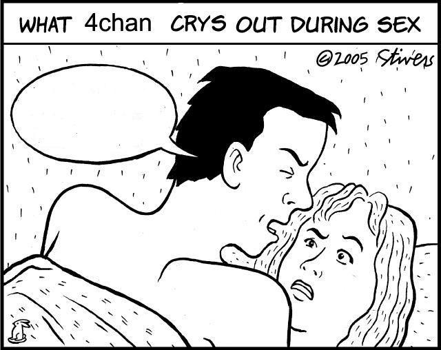 What 4chan Cries Out During Sex