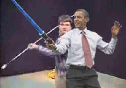 Lightsaber Obama