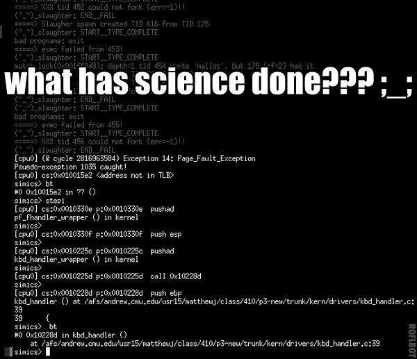 What Has Science Done?