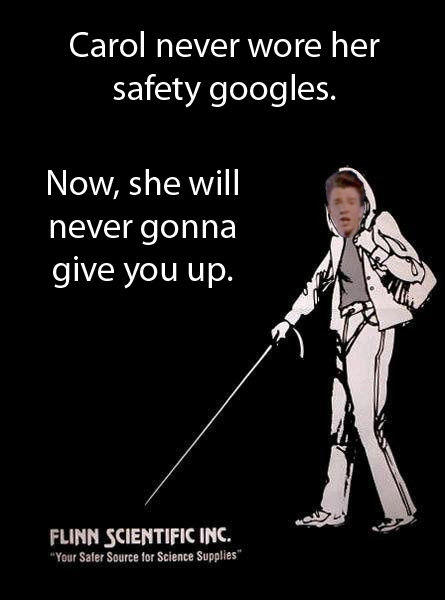 Carol’s Safety Goggles