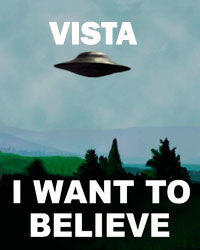 "I Want To Believe" Poster