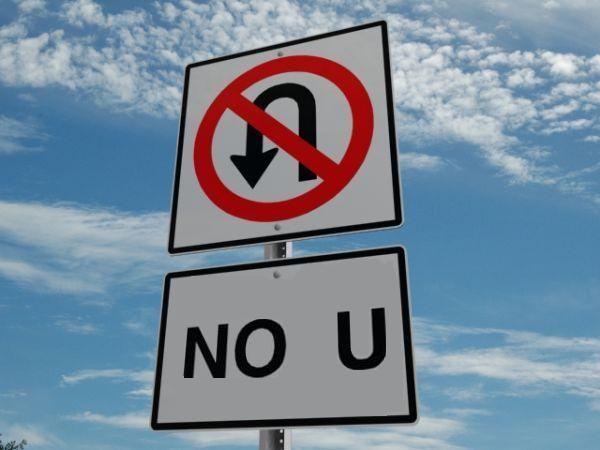 NO U