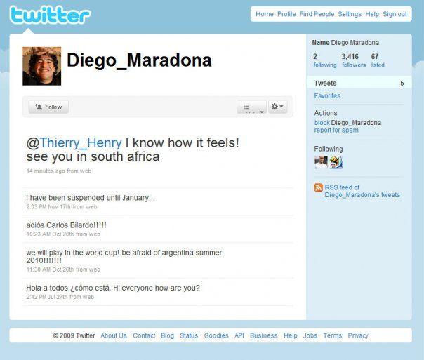 Thierry Henry's hand