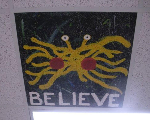 The Flying Spaghetti Monster