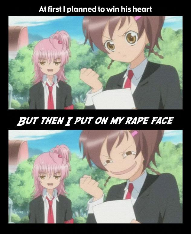 Rape face