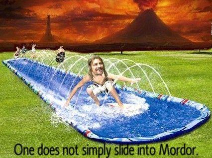 One Does Not Simply Walk into Mordor