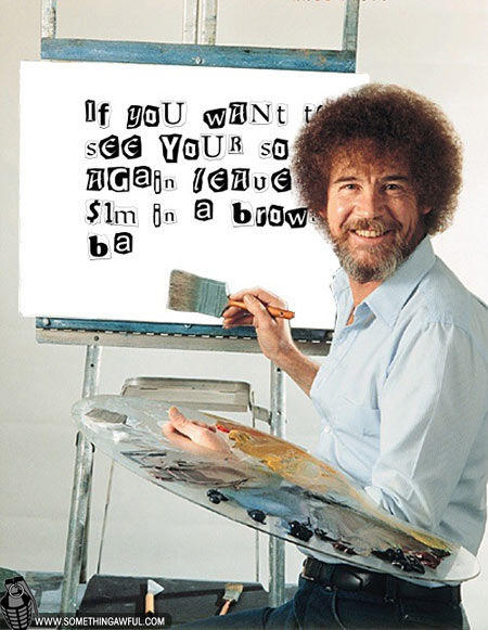 Photoshop Bob Ross