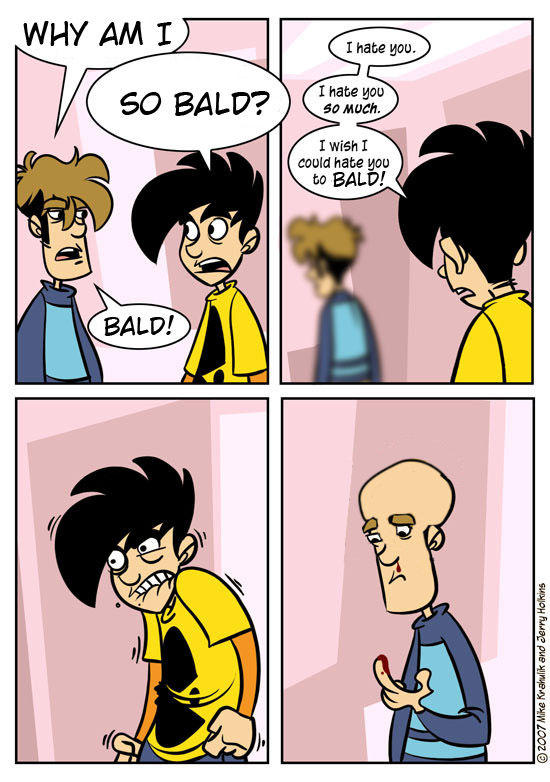 Why I Am So Bald?