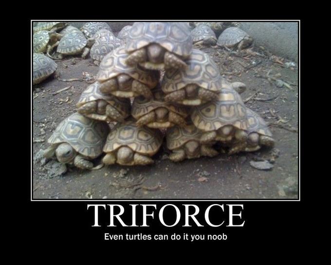 Newfags Can't Triforce