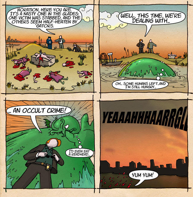 CSI 4 Pane Comics