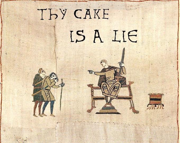 The Cake Is a Lie