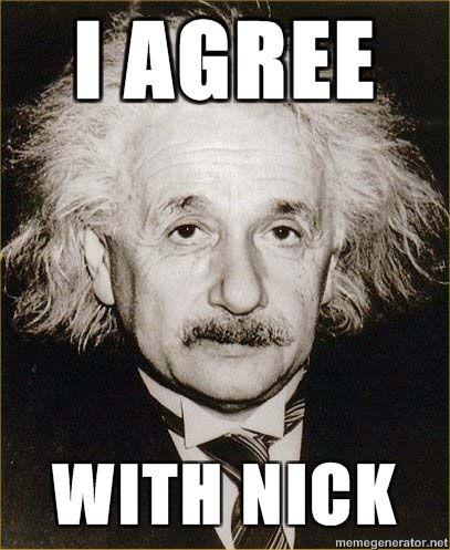 I Agree with Nick