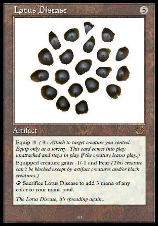 lotus disease magic the gathering card trypophobia know your meme 231 lotus disease magic the gathering card trypophobia know your meme