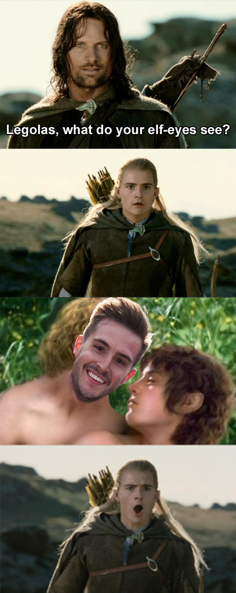 Ridiculously Photogenic Guy in LOTR