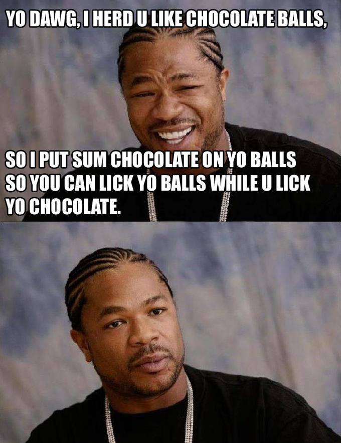 Xzibit Likes Chocolate Balls