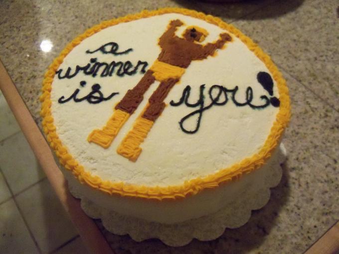 birthday winner