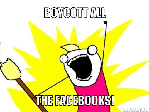 Boycott ALL The Facebooks! - CISPA