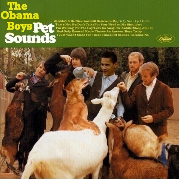 Obama Beach Boys Pet Sounds
