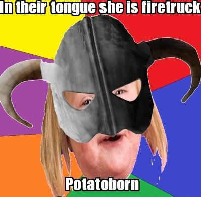 Potato Girl/Skyrim