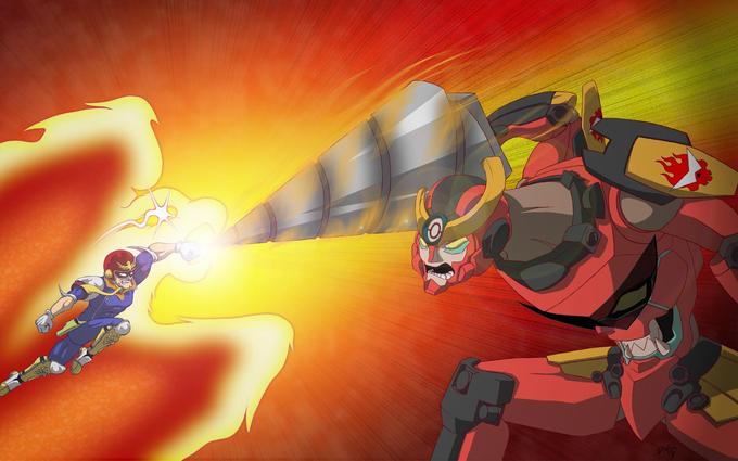 Falcon Punch VS Giga Drill Breaker