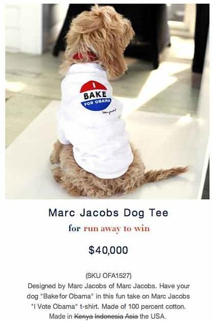 I Bake For Obama Doggy Shirt