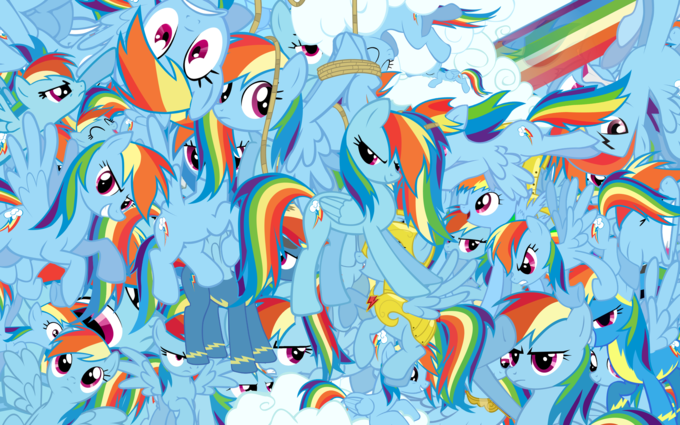 So much Rainbow Dash