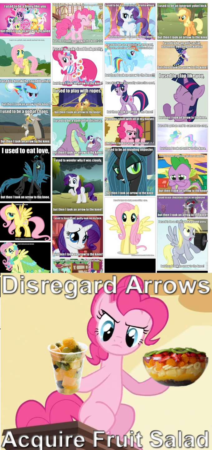 Disregard Arrow to the Knee Jokes, Acquire Fruit Salads My Little