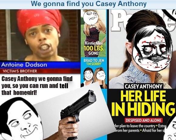 Casey Anthony Living in Hiding... WE GONNA FIND YOU!